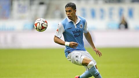 Beim TSV 1860 vor dem Absprung: Bobby Wood.