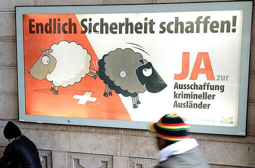 Die Schweizer haben eine verschärfte "Ausschaffung" krimineller Ausländer mehrheitlich abgelehnt.