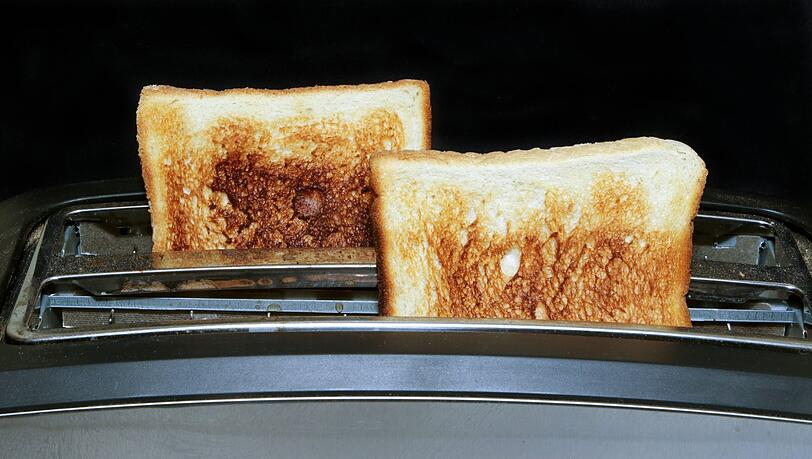 Für gewöhnlich steckt im Toaster nur Toastbrot. Das war in diesem Fall anders. (Symbolbild) Für gewöhnlich steckt im Toaster nur Toastbrot. Das war in diesem Fall anders. (Symbolbild)