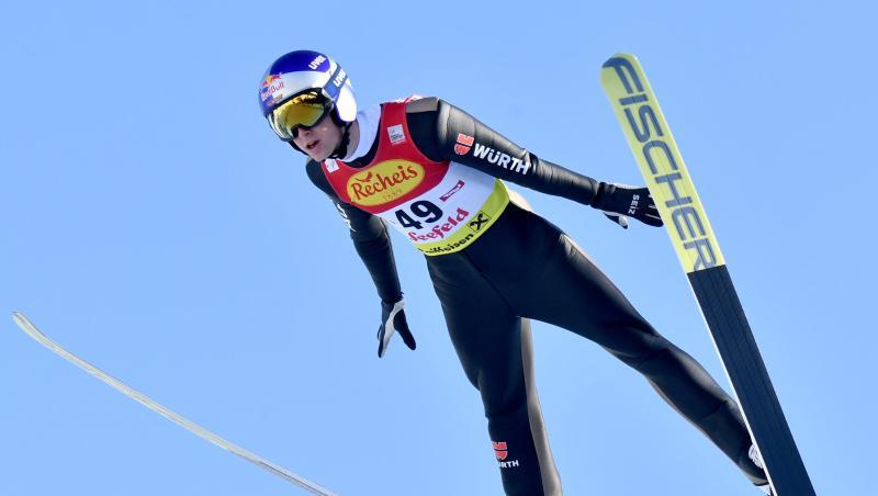 Zeigte sich beim Skispringen deutlich verbessert und wurde in Seefeld Zweiter: Vinzenz Geiger. Zeigte sich beim Skispringen deutlich verbessert und wurde in Seefeld Zweiter: Vinzenz Geiger.