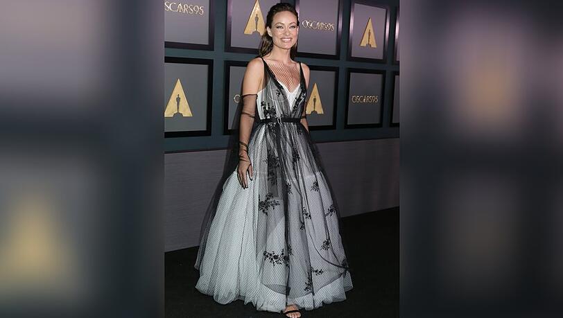 Olivia Wilde strahlte auf dem roten Teppich als gäbe es keine Gerüchte um ein Liebesaus mit Harry Styles.