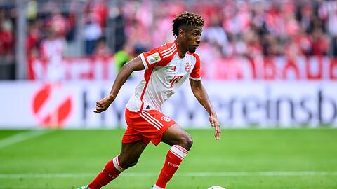 Kingsley Coman hat beim FC Bayern noch Vertrag bis 2027.