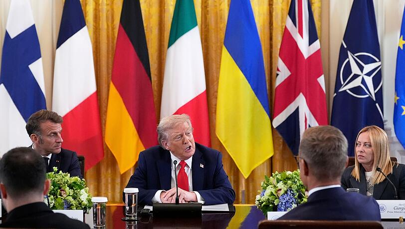 Trump beriet sich mit Selenskyj und europäischen Staats- und Regierungschefs.
