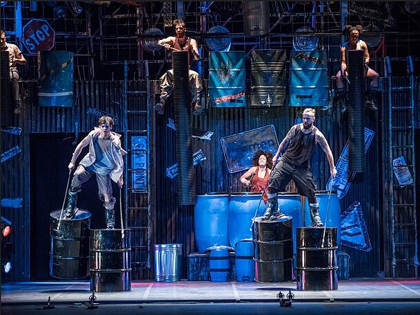 Alle Dimensionen der Unterhaltung im Prinzregententheater: &bdquo;Stomp!&ldquo;