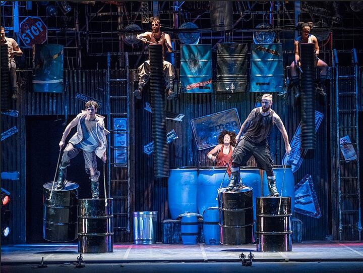 Alle Dimensionen der Unterhaltung im Prinzregententheater: &bdquo;Stomp!&ldquo;