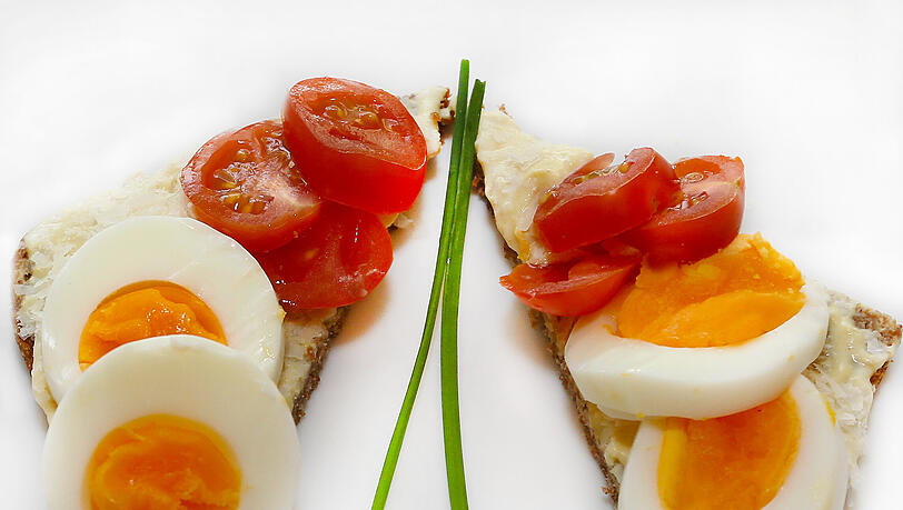 Eierbrot mit Käsesenf Eierbrot mit Käsesenf