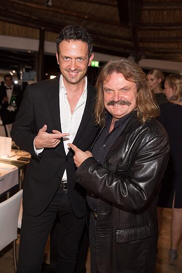 Till Brönner und Leslie Mandoki.