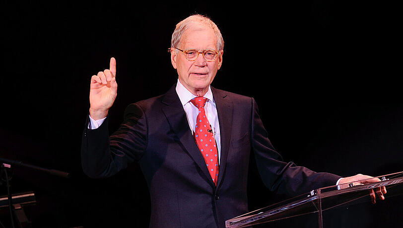 David Letterman ist eine der großen US-Talk-Ikonen David Letterman ist eine der großen US-Talk-Ikonen