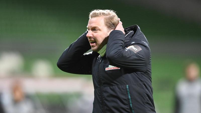 Trainer Florian Kohfeldt steckt mit Werder im Kampf um den Klassenerhalt.