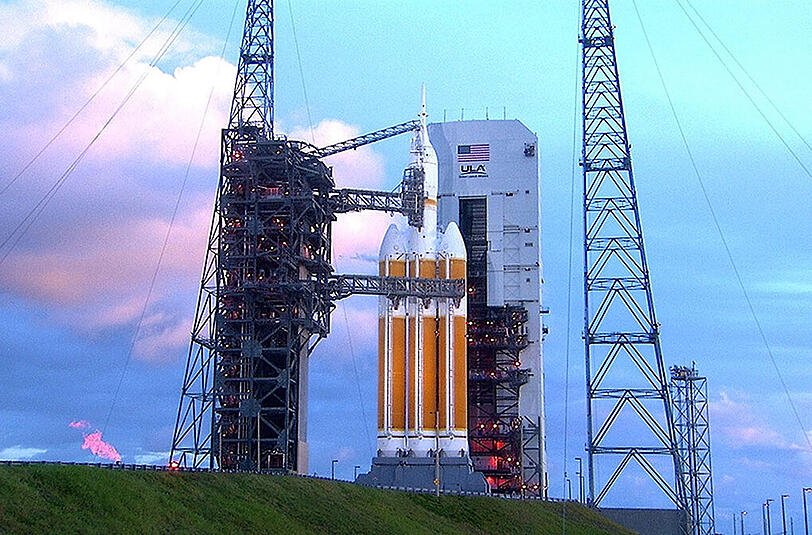 Heute soll ein neuer Anlauf des "Orion"-Jungfernflugs erfolgen.