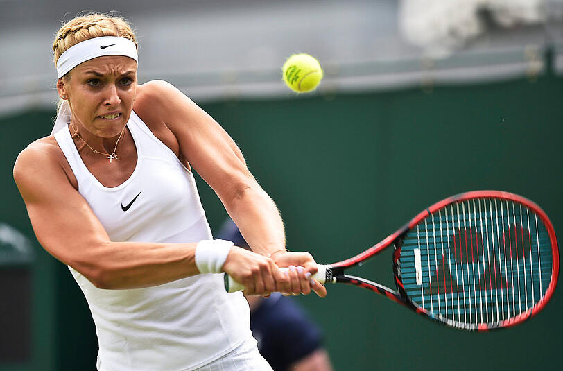 Ohne Probleme hat Sabine Lisicki den Einzug in die 2. Runde beim Wimbledon-Turnier 2016 geschafft.