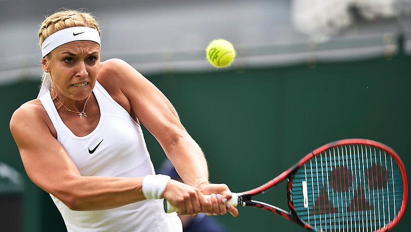 Ohne Probleme hat Sabine Lisicki den Einzug in die 2. Runde beim Wimbledon-Turnier 2016 geschafft.