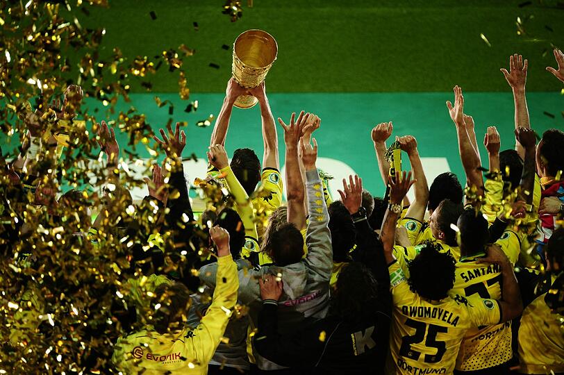 Dortmund jubelt über den Pott.