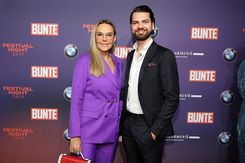 ... sowie Natascha Ochsenknecht und Jimi Blue