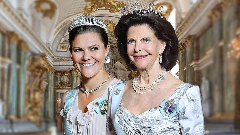 "Die Kraft der Königin - Schwedens starke Frauen": Kronprinzessin Victoria und Königin Silvia sichern die schwedische Monarchie.