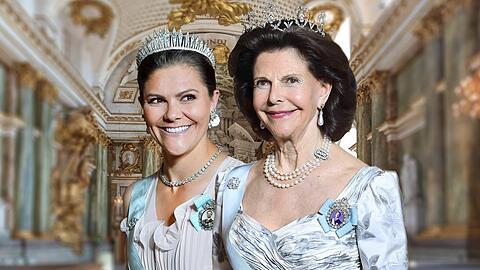 "Die Kraft der Königin - Schwedens starke Frauen": Kronprinzessin Victoria und Königin Silvia sichern die schwedische Monarchie.