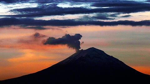 Der Popocatépetl - hier ein Foto aus dem Jahr 2019 - zählt zu den aktivsten Vulkanen Mexikos.