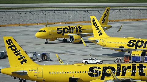 Nach der Spirit-Pleite soll Googles KI aus der Kommunikation der Airline-Mitarbeiter lernen. (Archivbild)