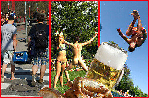 Da kommen echte Münchner nicht drum herum: Was man an dem tollen Pfigstwetter in unserer Stadt unternehmen kann - hier kommen ultimative Tipps für ein heißes Wochenende!