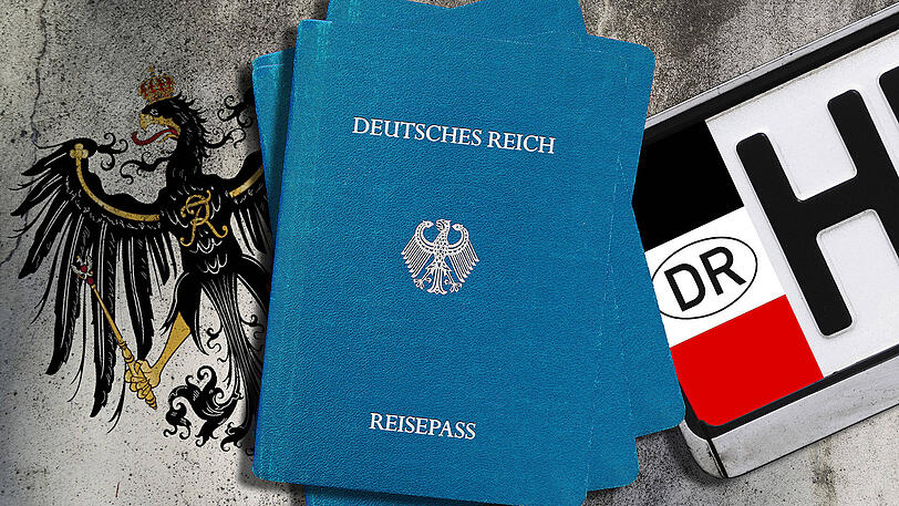 Reichsbürger bezweifeln die Rechtmäßigkeit der Bundesrepublik Deutschland und ihrer Institutionen. Sie glauben an einen Fortbestand des Deutschen Reichs. (Symbolfoto)