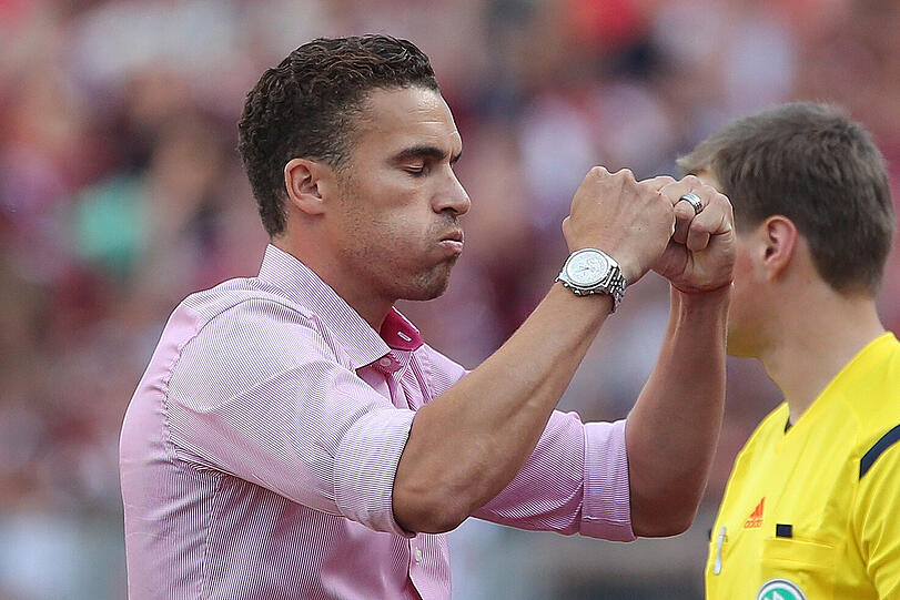 Nürnbergs Trainer Valerien Ismael glaubt nicht an den Aufstieg.