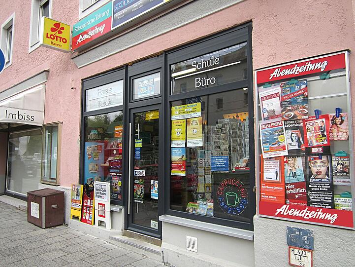 Die Schreiberia in der Karl-Theodor-Straße 84.