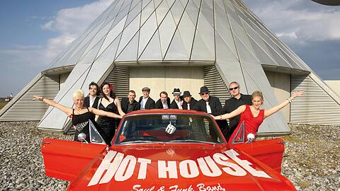 Heizt der CSU in Kreuth mit Soul und Funk ein: Die oberbayerische Band Hot House. Ein Mitglied ist bei der CSU in Landsberg am Lech und hat den Auftritt eingefädelt. Hot House spielte schon als Vorband der Spider Murphy Gang.