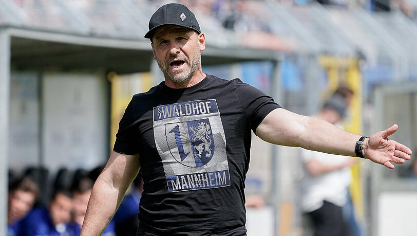 Ex-Löwe und jetziger Mannheim-Trainer: Bernhard Trares. Ex-Löwe und jetziger Mannheim-Trainer: Bernhard Trares.
