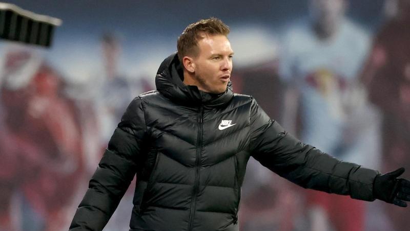 Trainer Julian Nagelsmann von RB Leipzig.