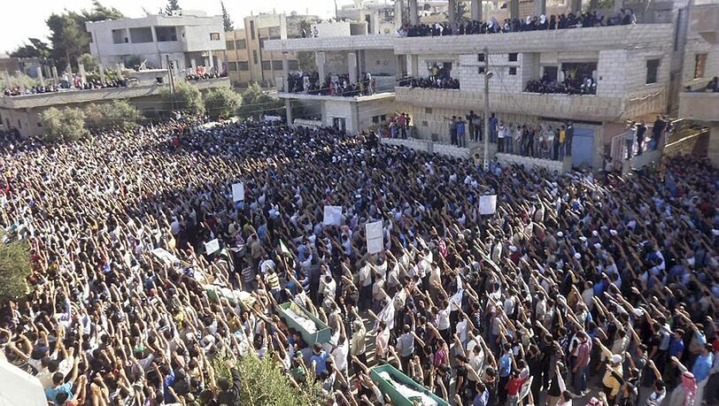 ...die von syrischen Truppen umgebracht wurden. ...die von syrischen Truppen umgebracht wurden.