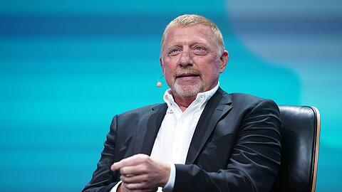 Boris Becker ist aus Mailand im Wimbledon-Einsatz.