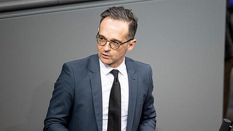 Außenminister Heiko Maas spricht im Bundestag zur Lage im Nahen und Mittleren Osten.