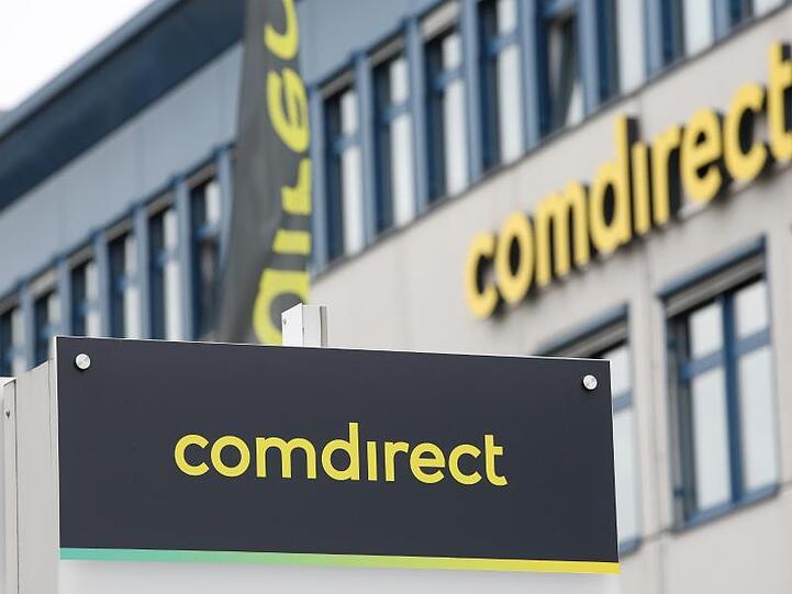 Das Logo der Comdirect Bank AG.