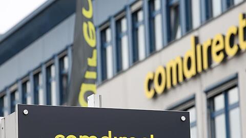 Das Logo der Comdirect Bank AG.