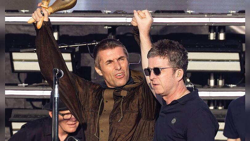Liam (l.) und Noel Gallagher stellen bald ihre Doku "Don't Look Back In Anger" in London vor. Liam (l.) und Noel Gallagher stellen bald ihre Doku "Don't Look Back In Anger" in London vor.