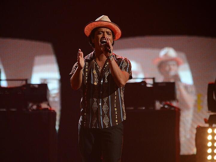 Bruno Mars beim IHeartRadio Music Festival