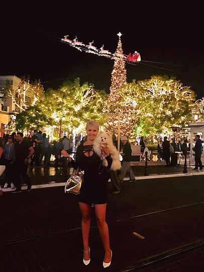 Sophia Vegas (Exfrau von Bert Wollersheim) blieb an Weihnachten in Los Angeles