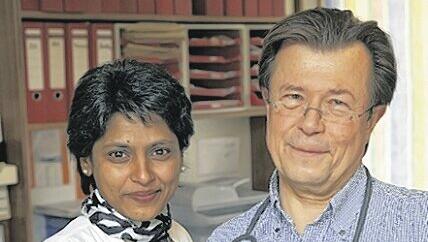 20 Impfdosen hat das Ärzte-Ehepaar Sudevi und Hans-Ulrich Lausmann bereits bestellt. 20 Impfdosen hat das Ärzte-Ehepaar Sudevi und Hans-Ulrich Lausmann bereits bestellt.