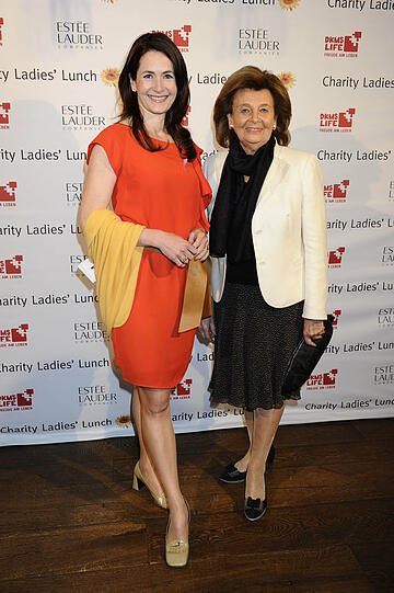 Ladies only (v.l.): Mitgastgeberin Natalie Schmid und Charlotte Knobloch
