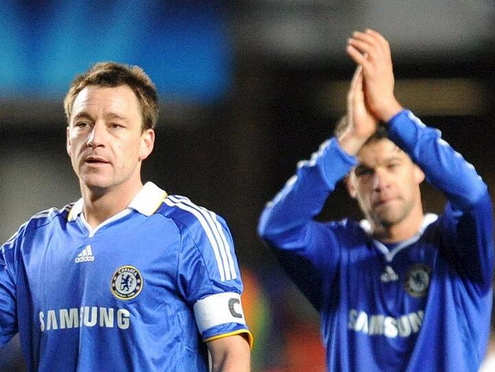 John Terry (l.) und Michael Ballack