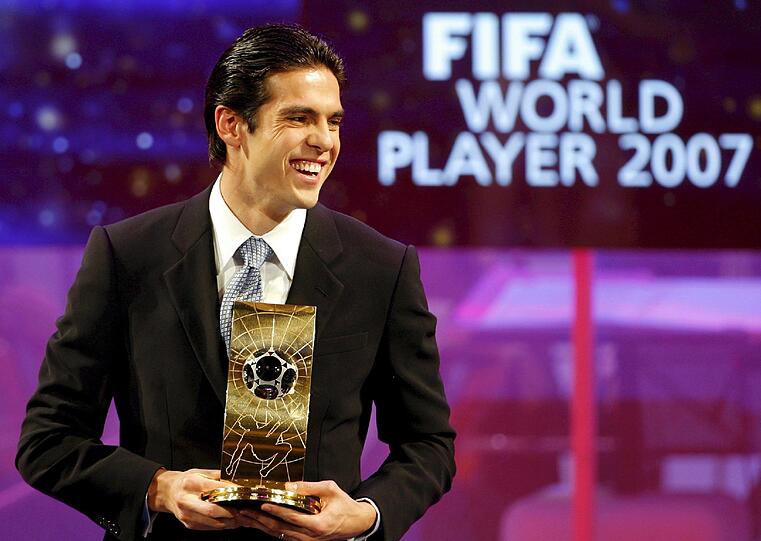 2007: Kaká (Brasilien/AC Mailand)