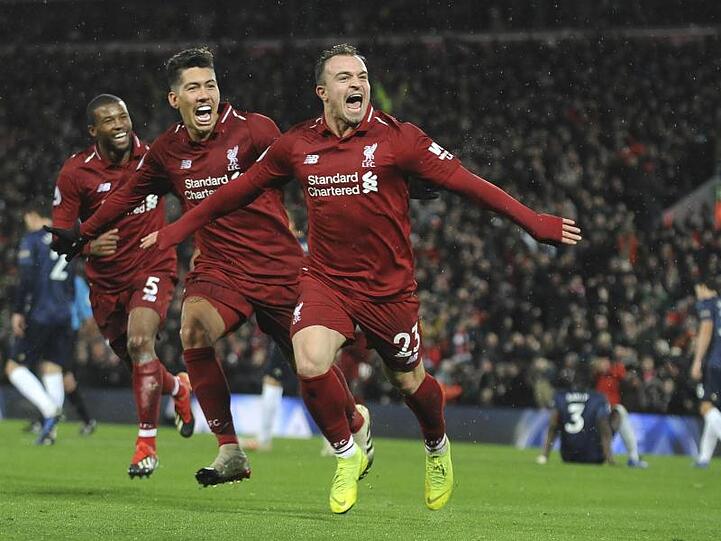 Der FC Liverpool gewinnt bleibt nach dem 17. Spieltag Tabellenführer.