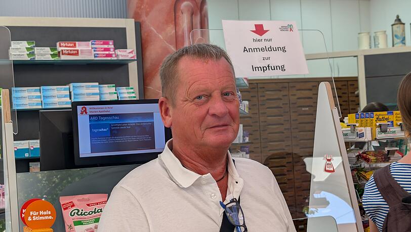 AZ-Leser Peter Wittenberg wartet auf seine Impfung. AZ-Leser Peter Wittenberg wartet auf seine Impfung.