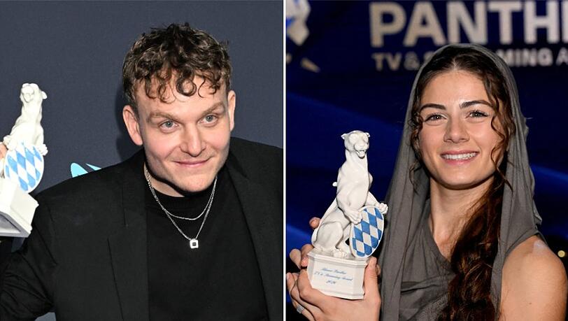 Johannes Hegemann und Derya Akyol durften sich über den Blauen Panther für ihre Schauspielleistungen freuen. Johannes Hegemann und Derya Akyol durften sich über den Blauen Panther für ihre Schauspielleistungen freuen.