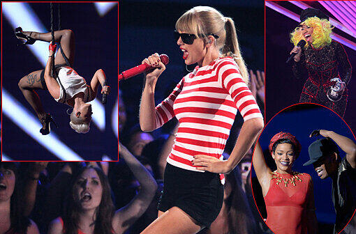 Glanz, Glamour und jede Menge Stars. Bei den MTV Music Awards geht es hoch her. Die Highlights aus Los Angeles in der Bilderstrecke.