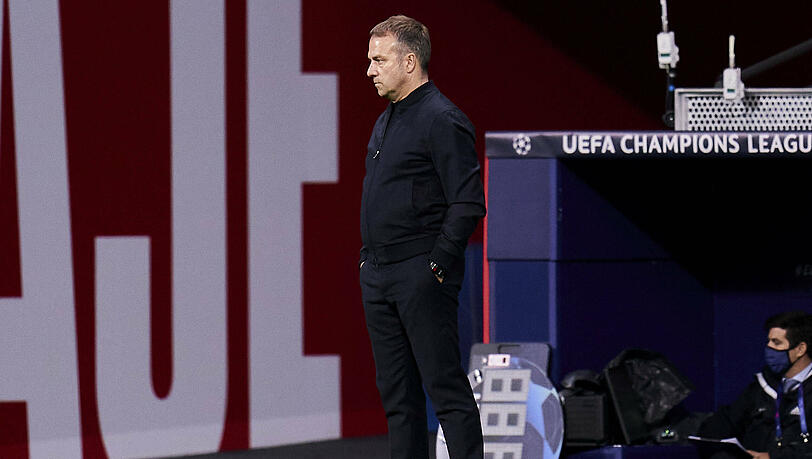 Hansi Flick ließ gegen Atlético Madrid viele Nachwuchsspieler ran.