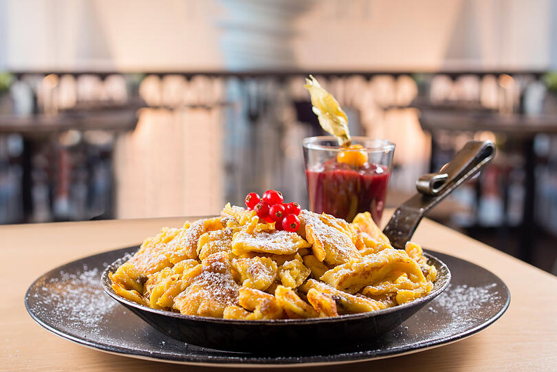 Der gute Kaiserschmarrn für die Gewinner der Saalverlosung kommt vom Rischart.