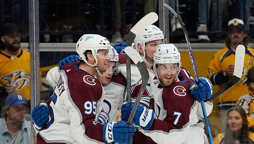 Die Colorado Avalanche haben die nächste Playoff-Runde erreicht.