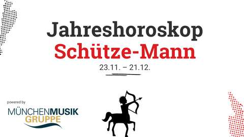 Das Jahreshoroskop 2026 für den Schütze-Mann.