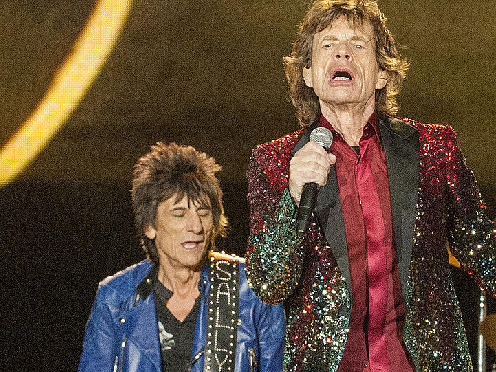 Auch bei ihren Konzerten geben die Rocklegenden immer Vollgas